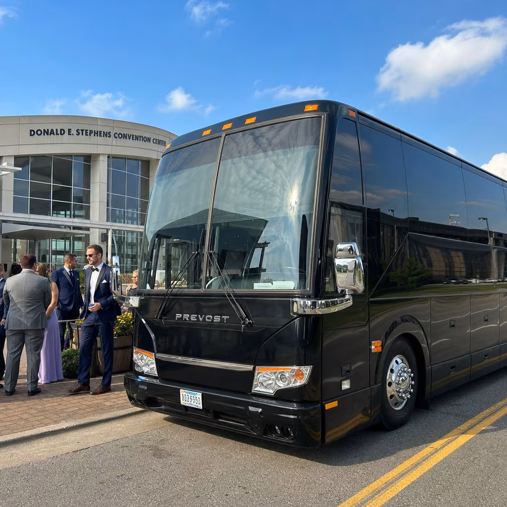 Rent a Bus to Donald E. Stephens Convention Center (Rosemont)