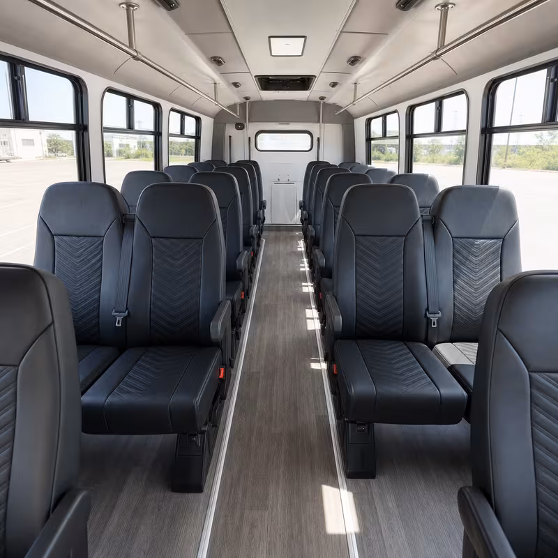 minibus interior