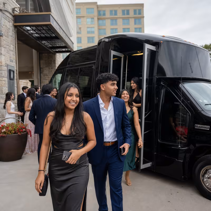 Private event transportation