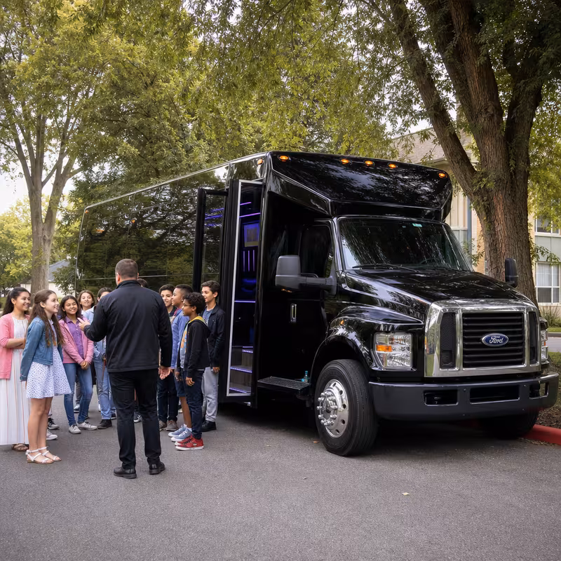 Naperville School Transportation fleet vehicle