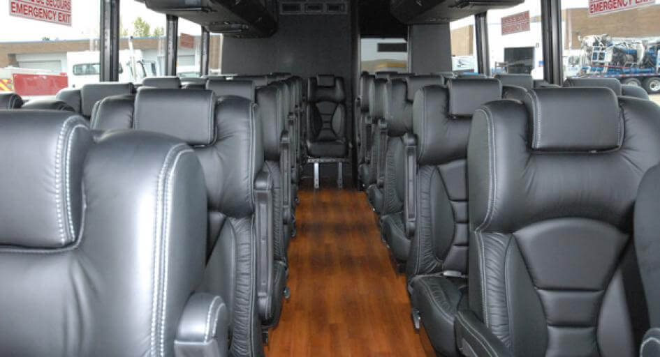 Des Plaines 20 Passenger Minibus Interior
