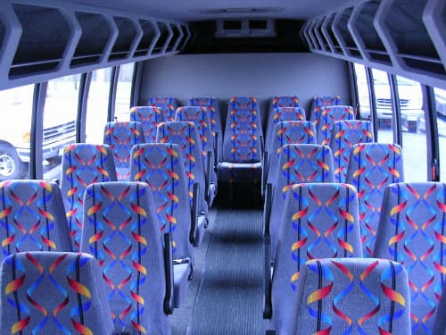 Madison 15-35 Passenger Minibuses Interior