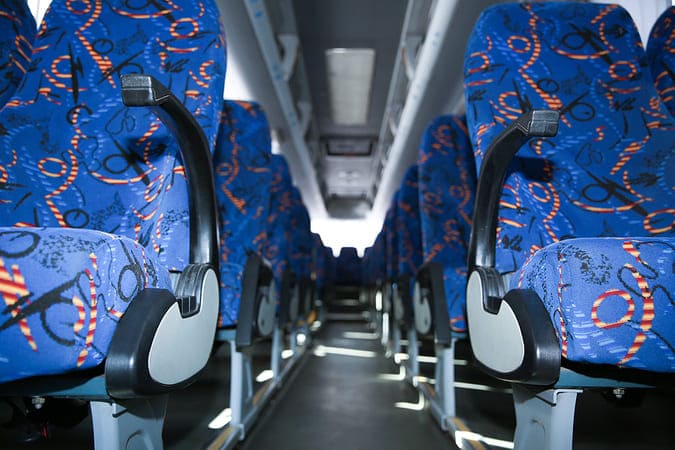 Naperville 47-56 Passenger Charter Buses Interior